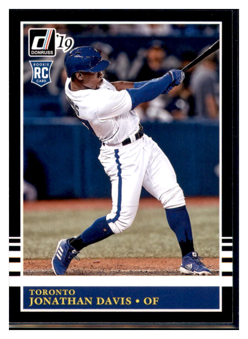 2019 Donruss Jonathan Davis  Toronto Blue Jays #221 Baseball card   MATV4A simple Xclusive Collectibles   