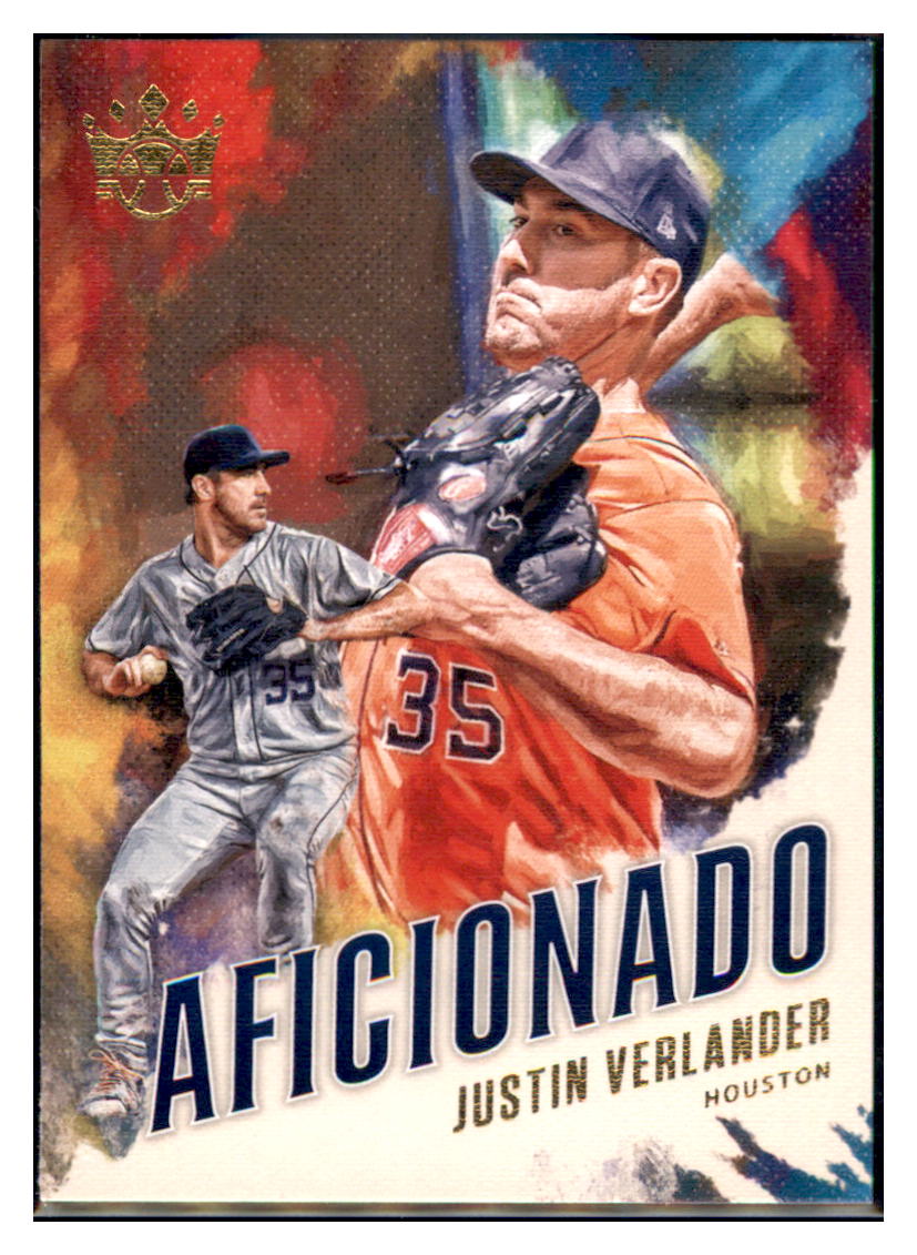 2020 Panini Diamond Kings Justin
Verlander Houston Astros #A-13
Baseball card MATV4A simple Xclusive Collectibles