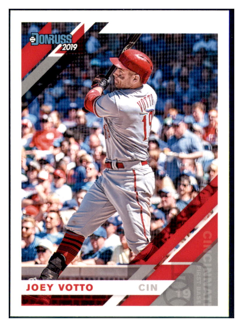 2019 Donruss Joey Votto Cincinnati Reds #148 Baseball card MATV4A simple Xclusive Collectibles