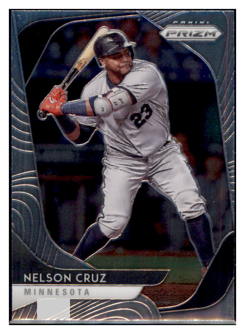 2020 Panini Prizm Nelson Cruz  Minnesota Twins #103 Baseball card   MATV4A simple Xclusive Collectibles