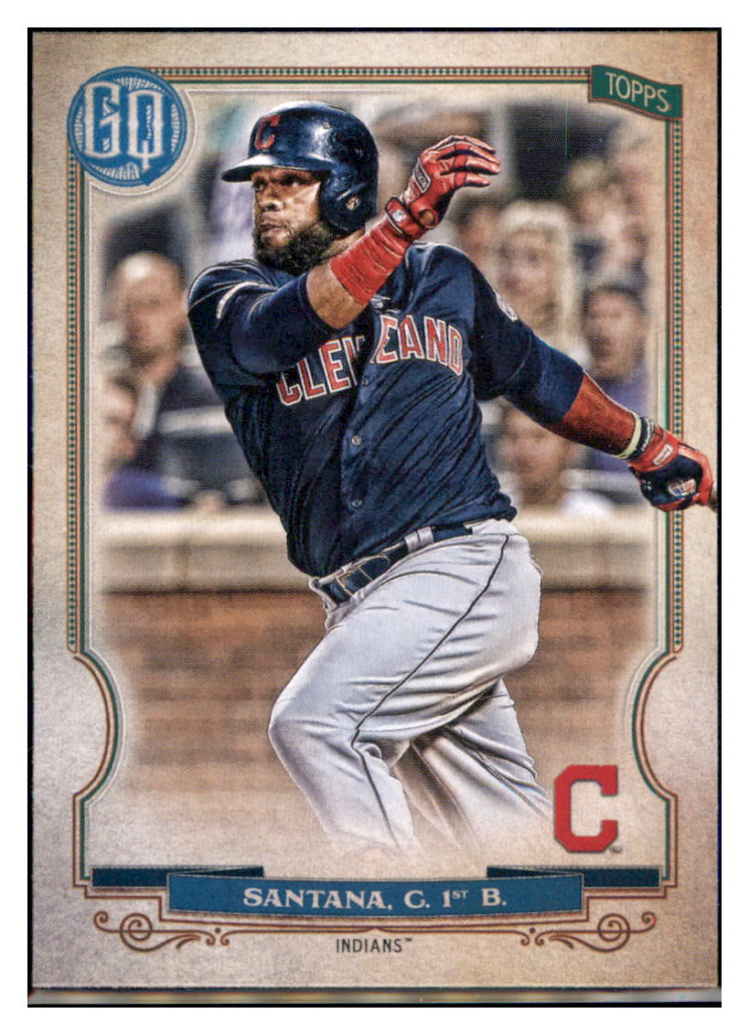 2020 Topps Gypsy Queen Carlos
Santana Cleveland Indians #31 Baseball
card MATV4A simple Xclusive Collectibles