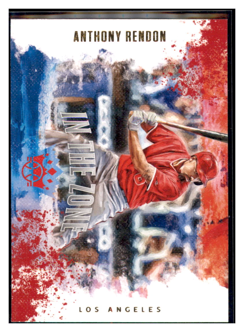 2020 Panini Diamond Kings Anthony
  Rendon  Los Angeles Angels #INT-12
  Baseball card   MATV4A simple Xclusive Collectibles   