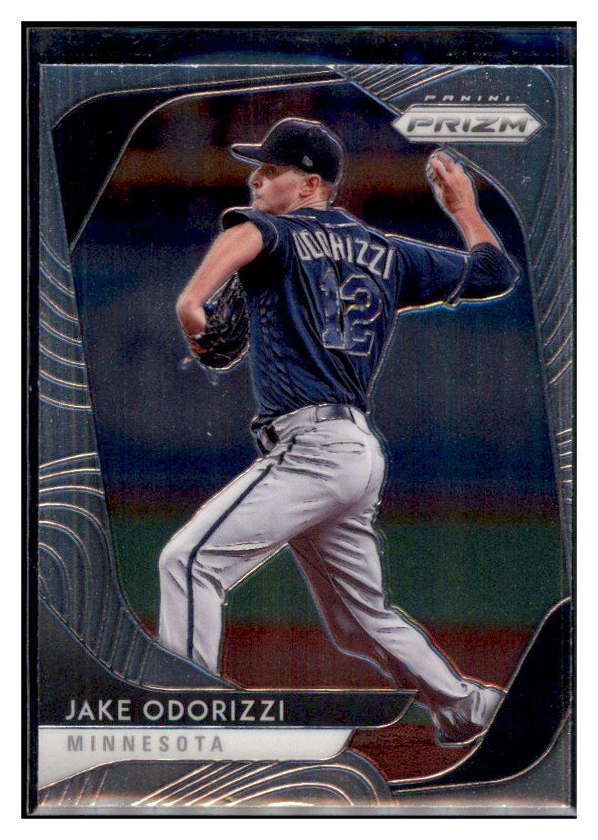 2020 Panini Prizm Jake Odorizzi  Minnesota Twins #49 Baseball card   MATV4A simple Xclusive Collectibles