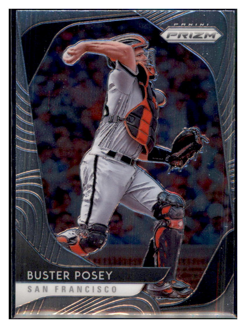 2020 Panini Prizm Buster Posey San Francisco Giants #34 Baseball card MATV4A simple Xclusive Collectibles