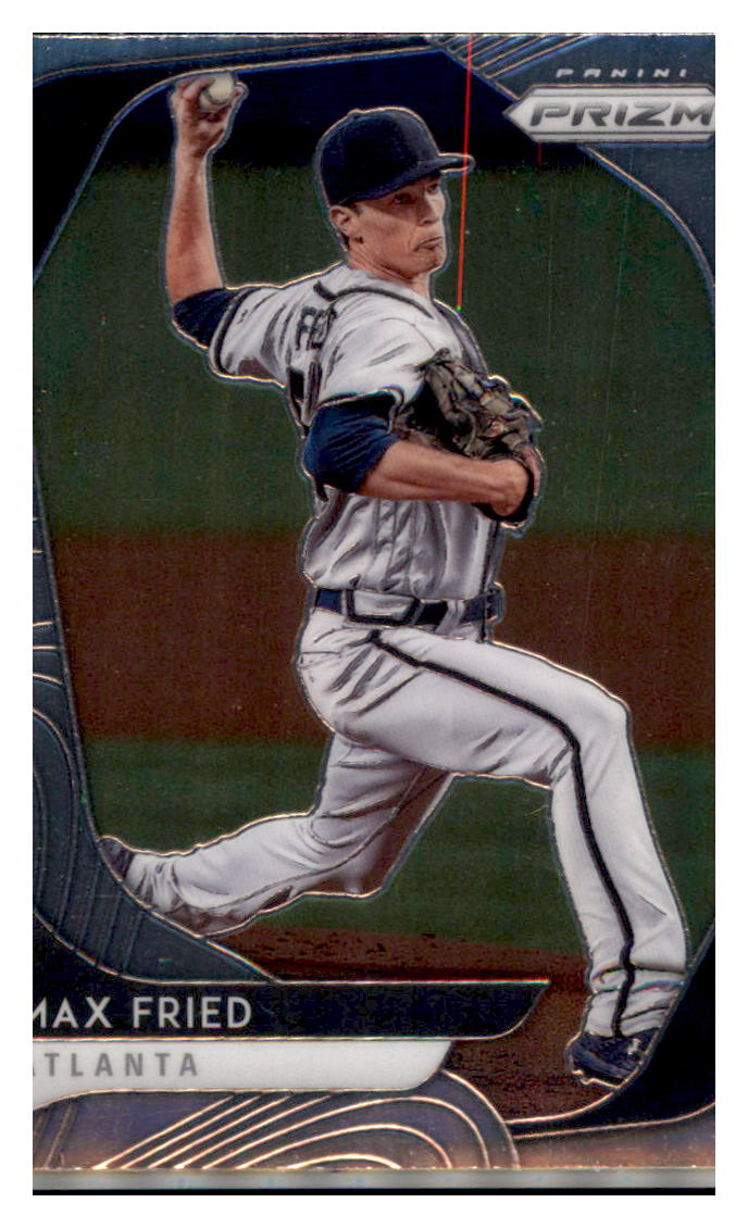 2020 Panini Prizm Max Fried  Atlanta Braves #119 Baseball card   MATV4A simple Xclusive Collectibles