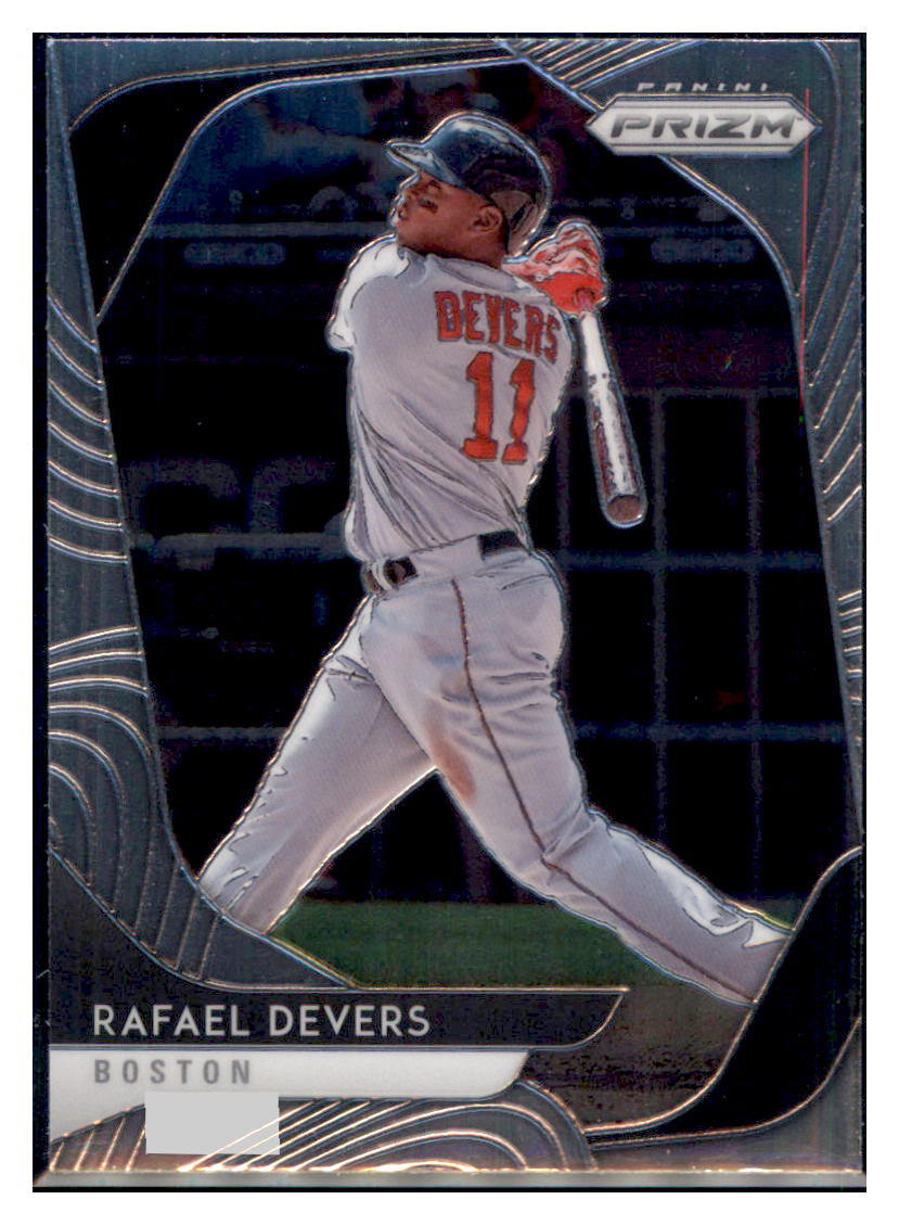 2020 Panini Prizm Rafael Devers  Boston Red Sox #173 Baseball card   MATV4A simple Xclusive Collectibles