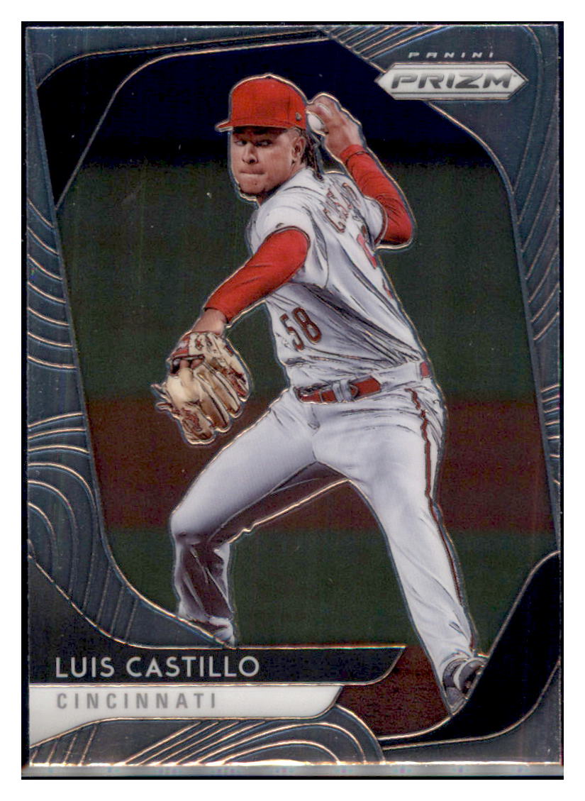 2020 Panini Prizm Luis Castillo Cincinnati Reds #88 Baseball card MATV4A simple Xclusive Collectibles
