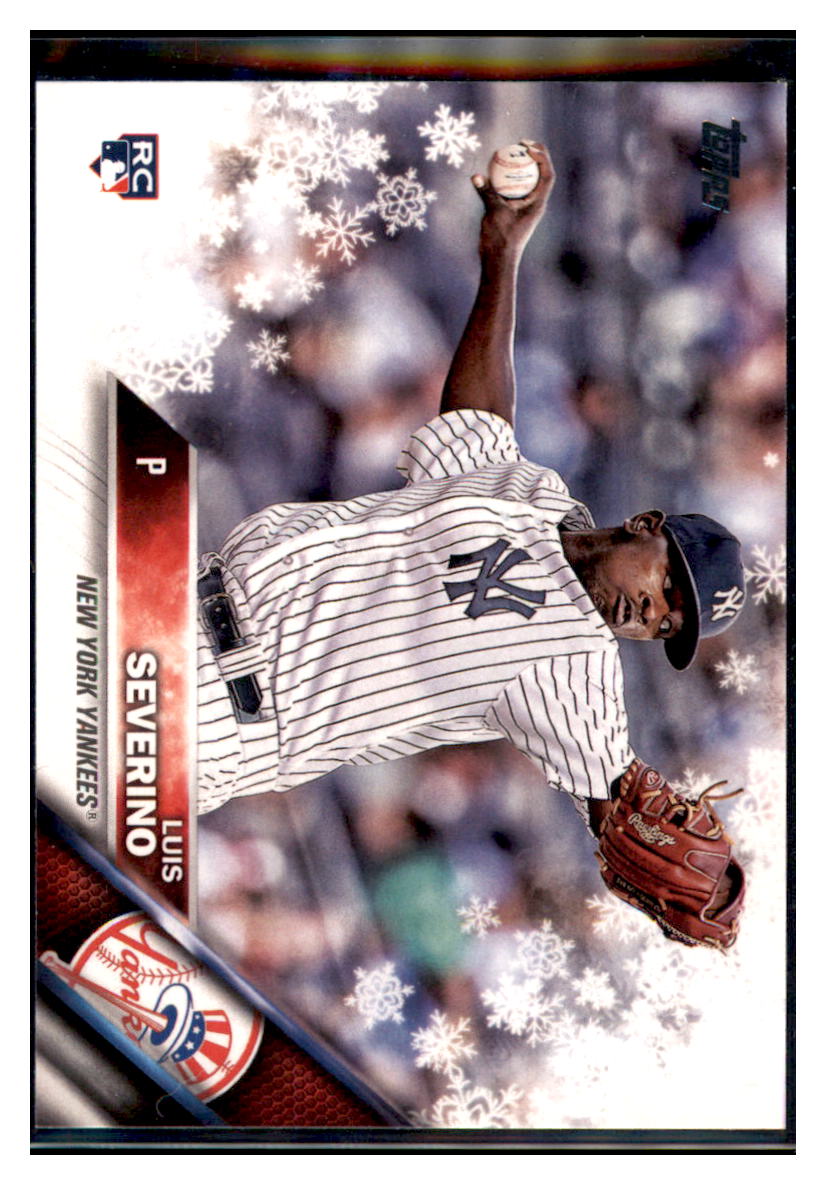 2016 Topps Luis Severino  New York Yankees #265 Baseball card   MATV4A simple Xclusive Collectibles