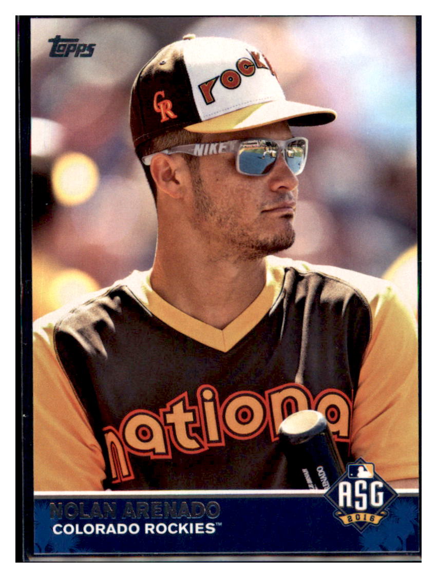 2016 Topps Update Nolan Arenado Colorado Rockies #MLB-4 Baseball card MATV4A simple Xclusive Collectibles