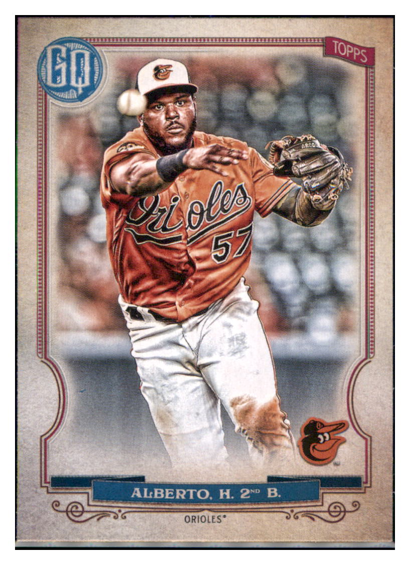 2020 Topps Gypsy Queen Hanser
  Alberto  Baltimore Orioles #36 Baseball
  card   MATV4A simple Xclusive Collectibles   