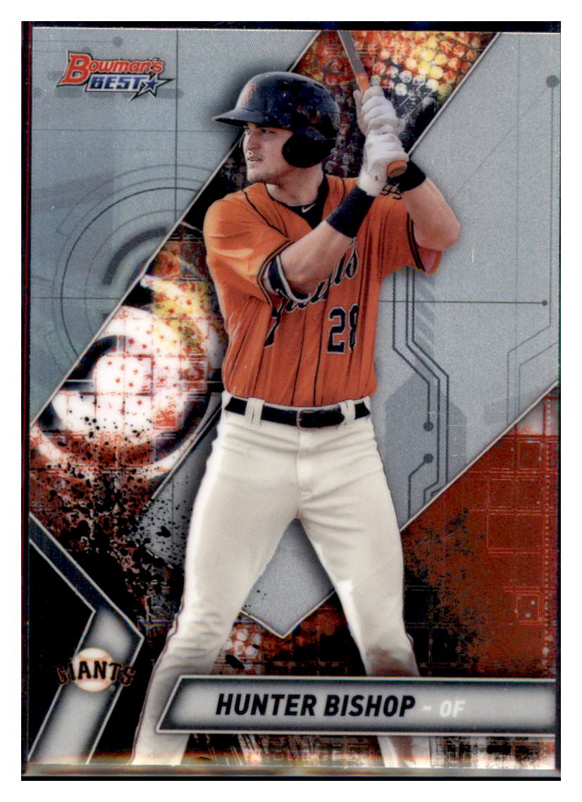 2019 Bowman's Best Hunter Bishop San Francisco Giants #TP-28 Baseball
card MATV4A simple Xclusive Collectibles