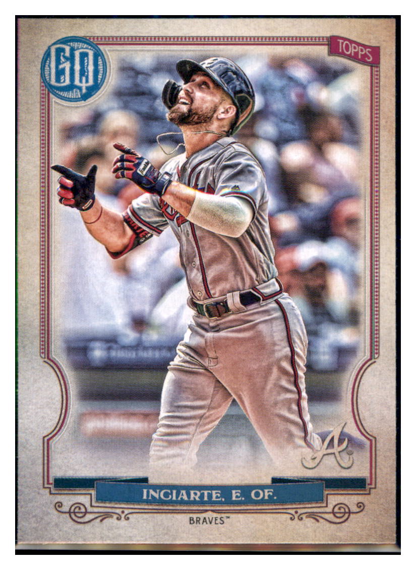 2020 Topps Gypsy Queen Ender
  Inciarte  Atlanta Braves #118 Baseball
  card   MATV4A simple Xclusive Collectibles