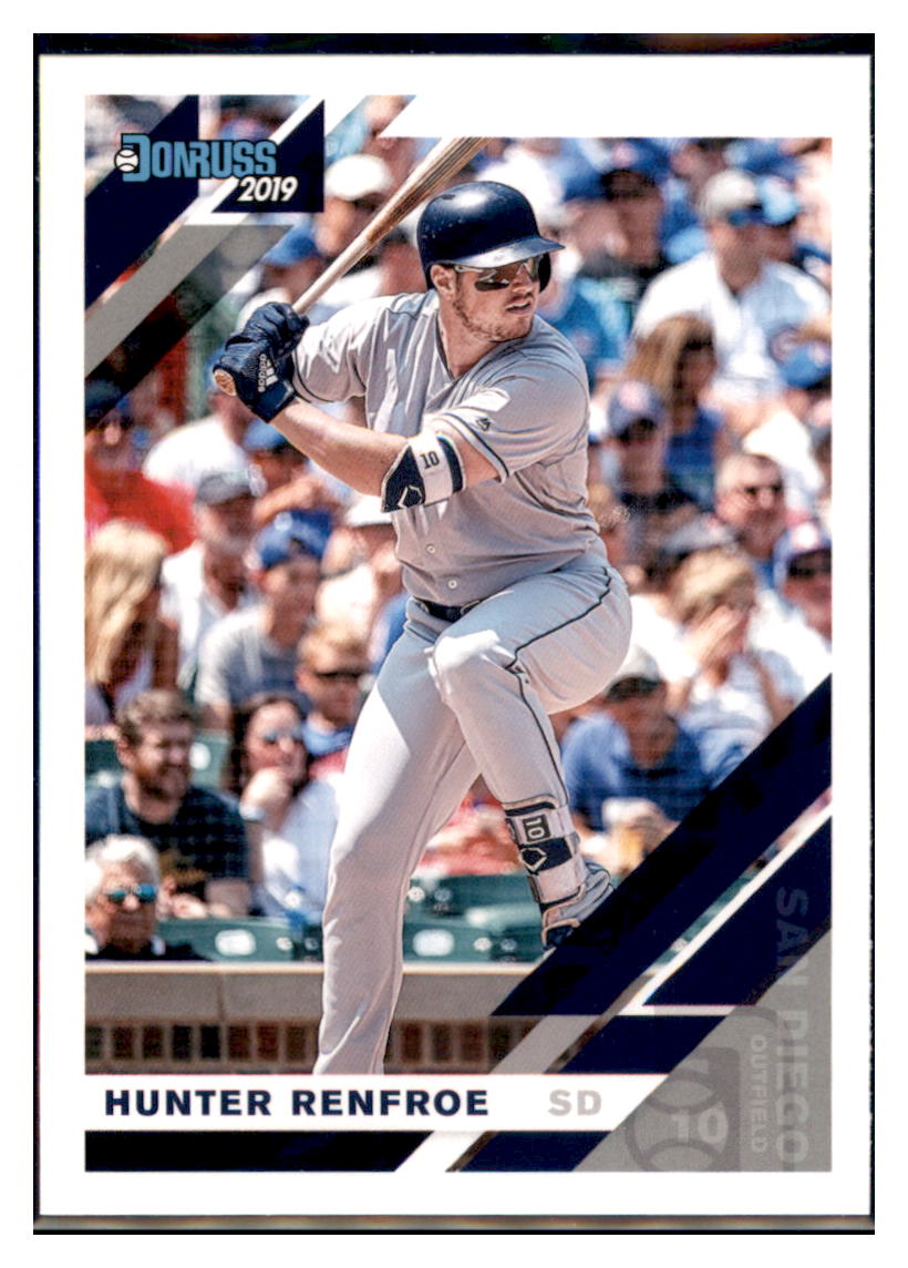 2019 Donruss Hunter Renfroe San Diego Padres #115 Baseball card MATV4A simple Xclusive Collectibles