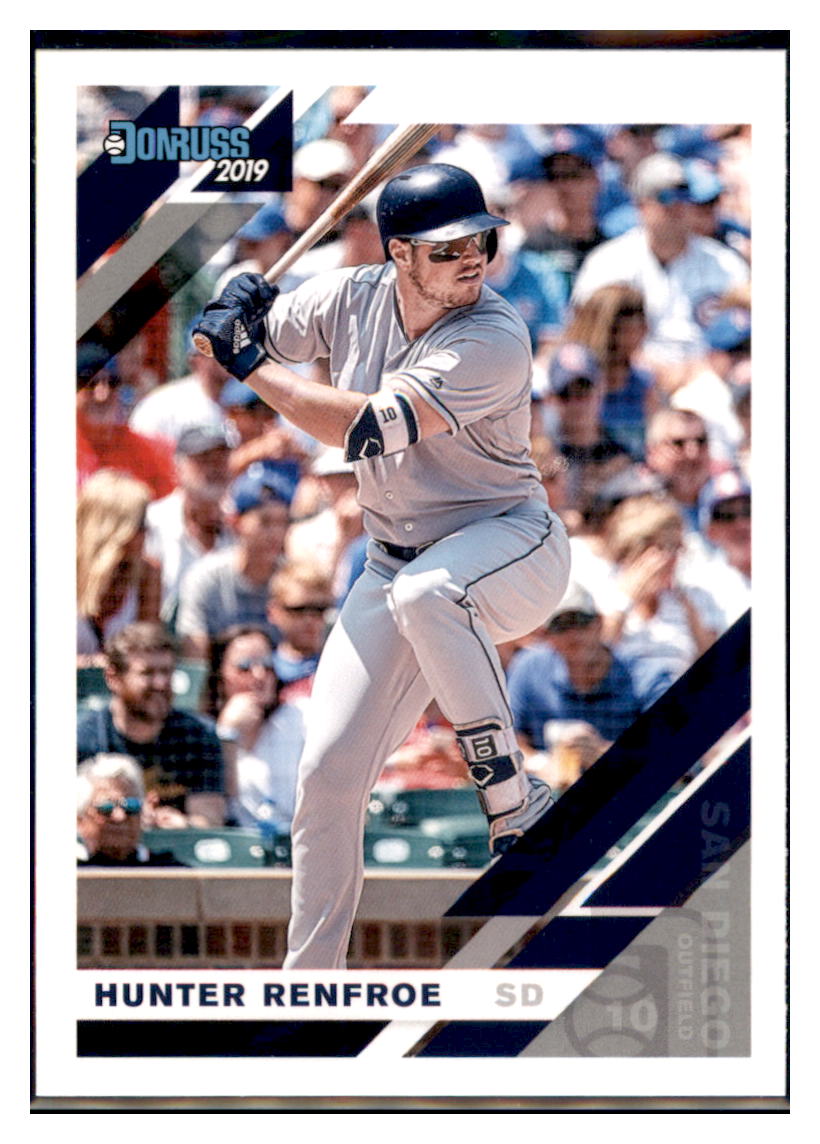 2019 Donruss Hunter Renfroe  San Diego Padres #115 Baseball card   MATV4A simple Xclusive Collectibles   