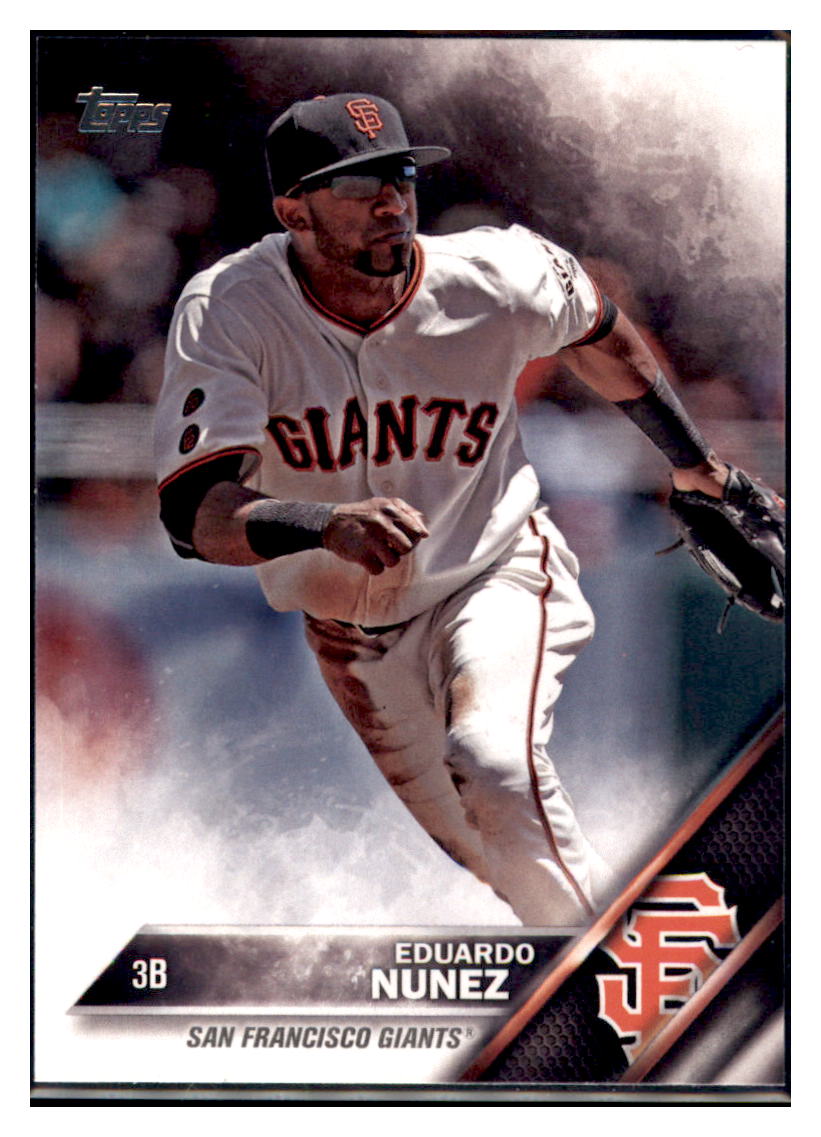 2016 Topps Update Eduardo Nunez San Francisco Giants #US140 Baseball
card MATV4A simple Xclusive Collectibles