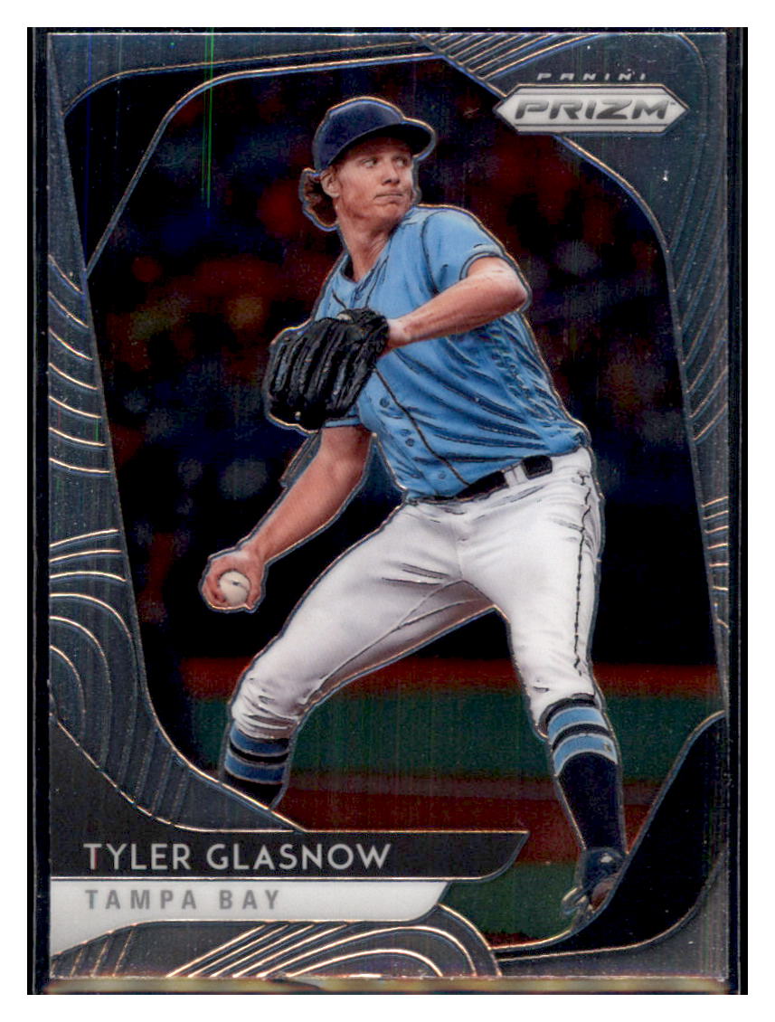 2020 Panini Prizm Tyler Glasnow Tampa Bay Rays #176 Baseball card MATV4A simple Xclusive Collectibles