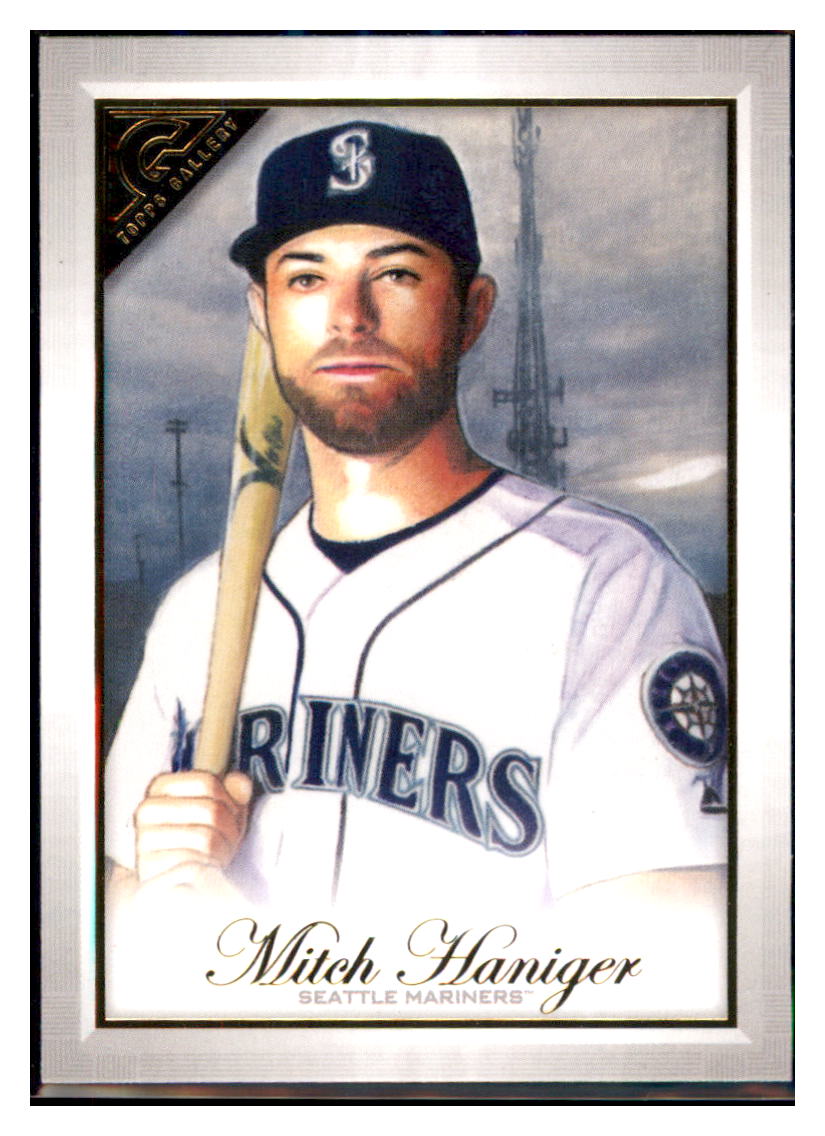 2019 Topps Gallery Mitch Haniger Seattle Mariners #149 Baseball card MATV4A simple Xclusive Collectibles