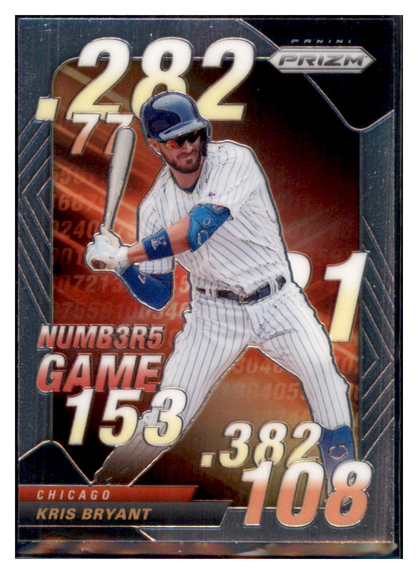 2020 Panini Prizm Kris Bryant Chicago Cubs #NG-2 Baseball card MATV4A simple Xclusive Collectibles