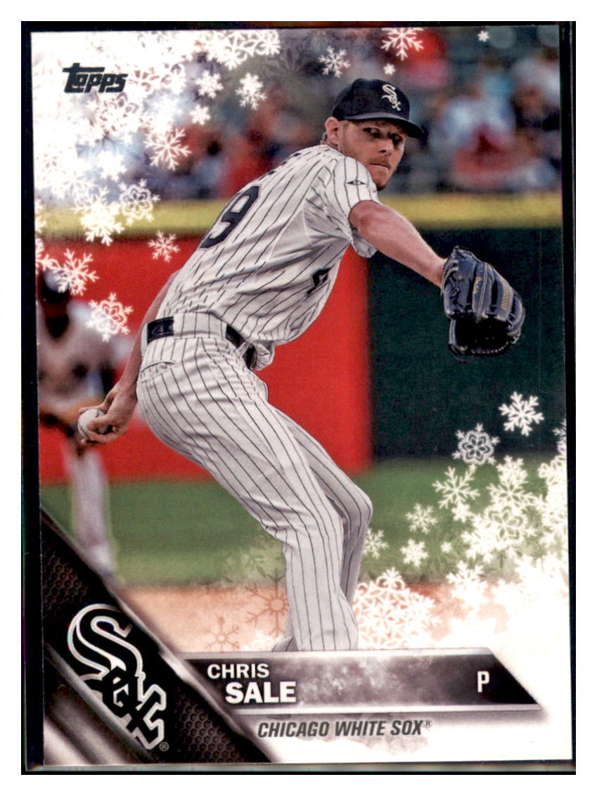 2016 Topps Holiday Chris Sale  Chicago White Sox #OD-57 Baseball card   MATV4A simple Xclusive Collectibles