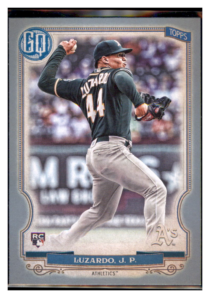 2020 Topps Gypsy Queen Jesus Luzardo  Oakland Athletics #287 Baseball card   MATV4A simple Xclusive Collectibles