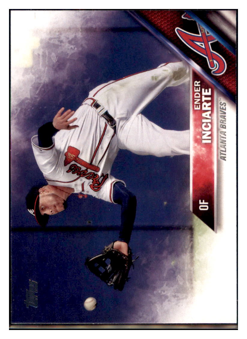 2016 Topps Update Ender Inciarte  Atlanta Braves #US121 Baseball card   MATV4A simple Xclusive Collectibles