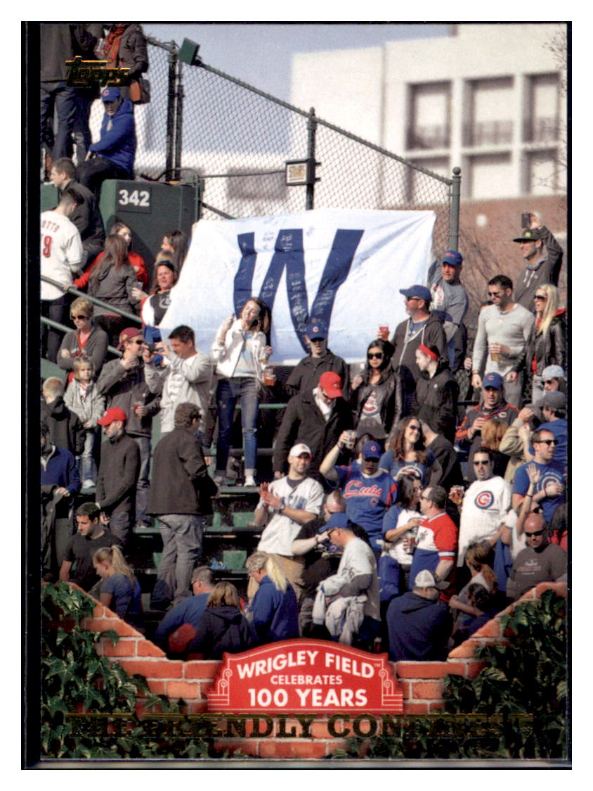 2016 Topps The Friendly Confines Chicago Cubs #WRIG-48 Baseball card MATV4A simple Xclusive Collectibles