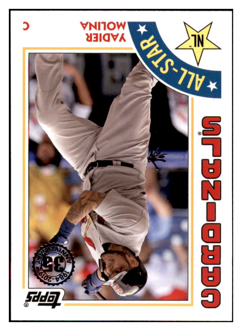 2019 Topps Yadier Molina St. Louis Cardinals #84AS-YM Baseball
card MATV4A simple Xclusive Collectibles