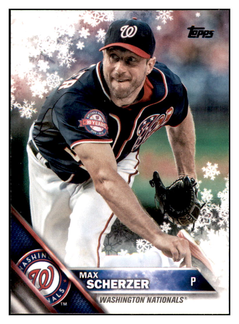 2016 Topps Max Scherzer Washington Nationals #209 Baseball
card MATV4A simple Xclusive Collectibles