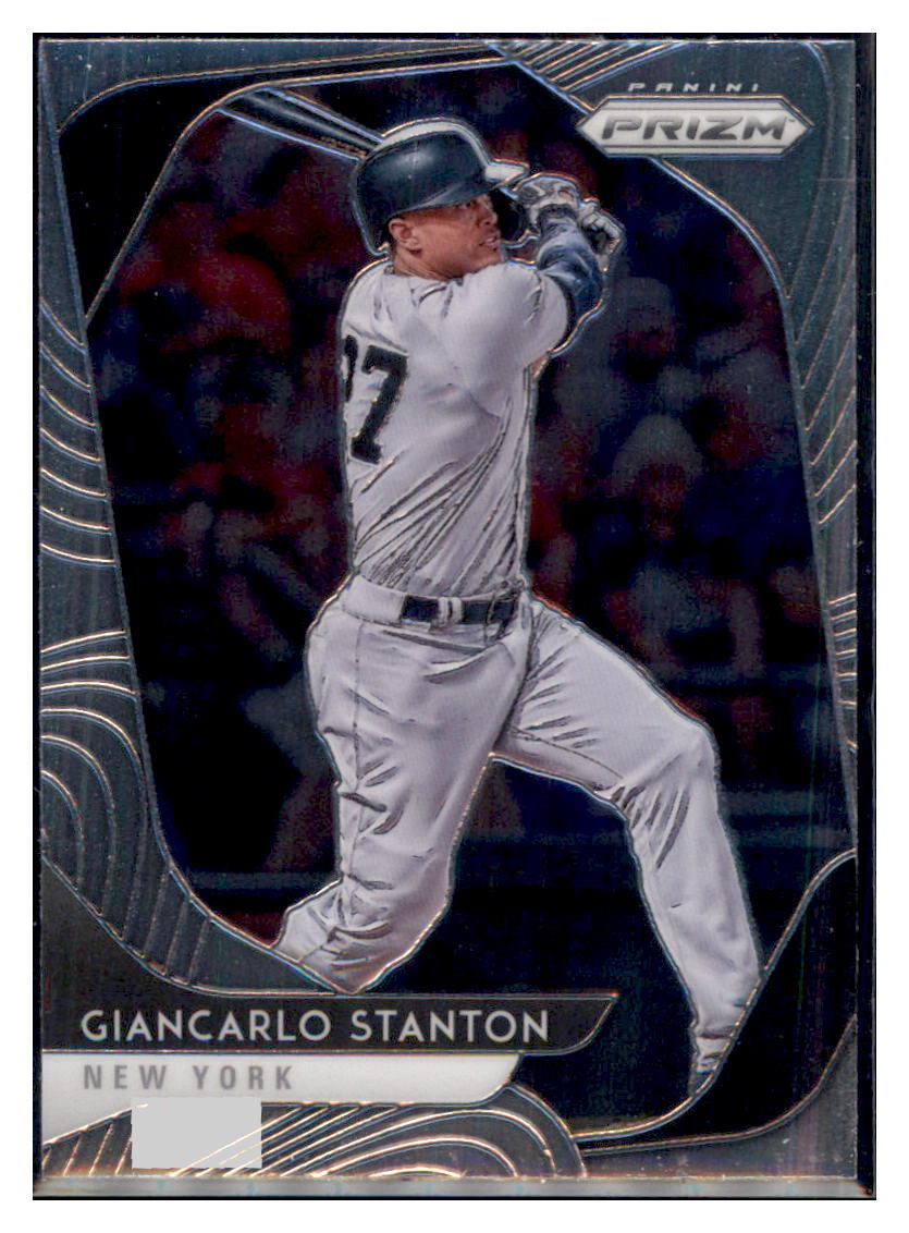 2020 Panini Prizm Giancarlo Stanton New York Yankees #164 Baseball card MATV4A simple Xclusive Collectibles