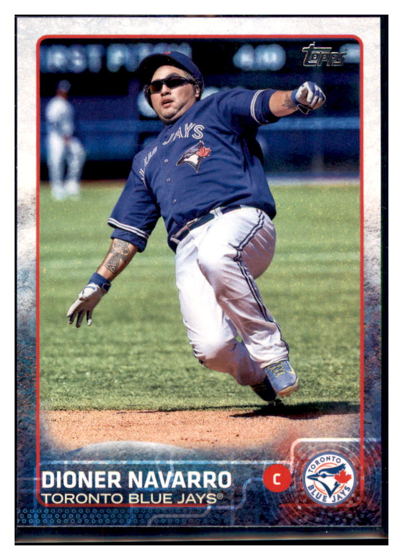 2015 Topps Dioner Navarro Toronto Blue Jays #226 Baseball card MATV4A simple Xclusive Collectibles