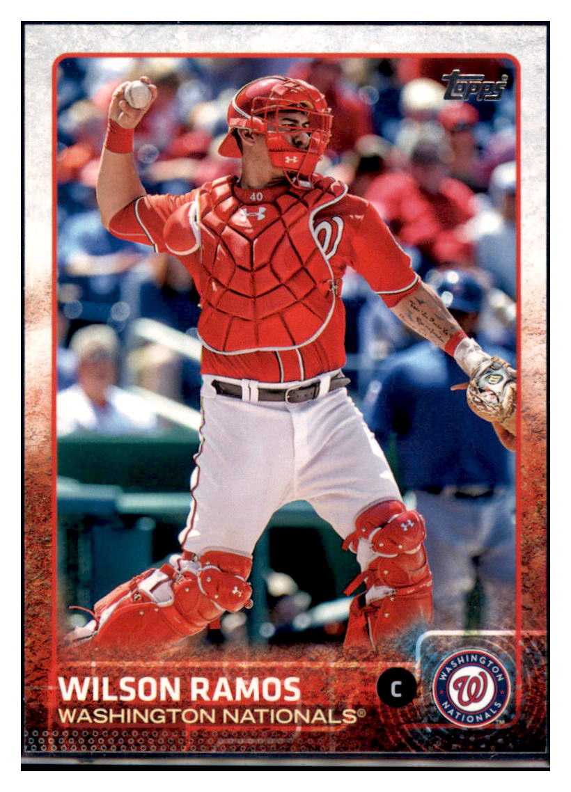 2015 Topps Washington Nationals Wilson
Ramos Washington Nationals #WN5
Baseball card MATV4A simple Xclusive Collectibles