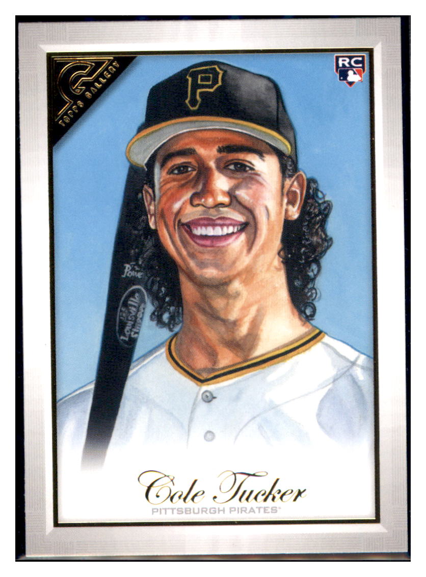 2019 Topps Gallery Cole Tucker  Pittsburgh Pirates #128 Baseball card   MATV4A simple Xclusive Collectibles