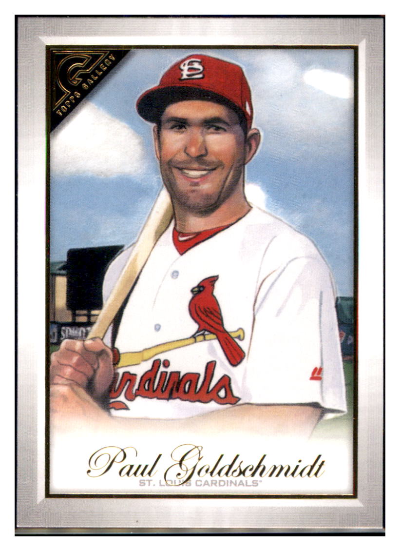 2019 Topps Gallery Paul Goldschmidt St. Louis Cardinals #131 Baseball card MATV4A simple Xclusive Collectibles