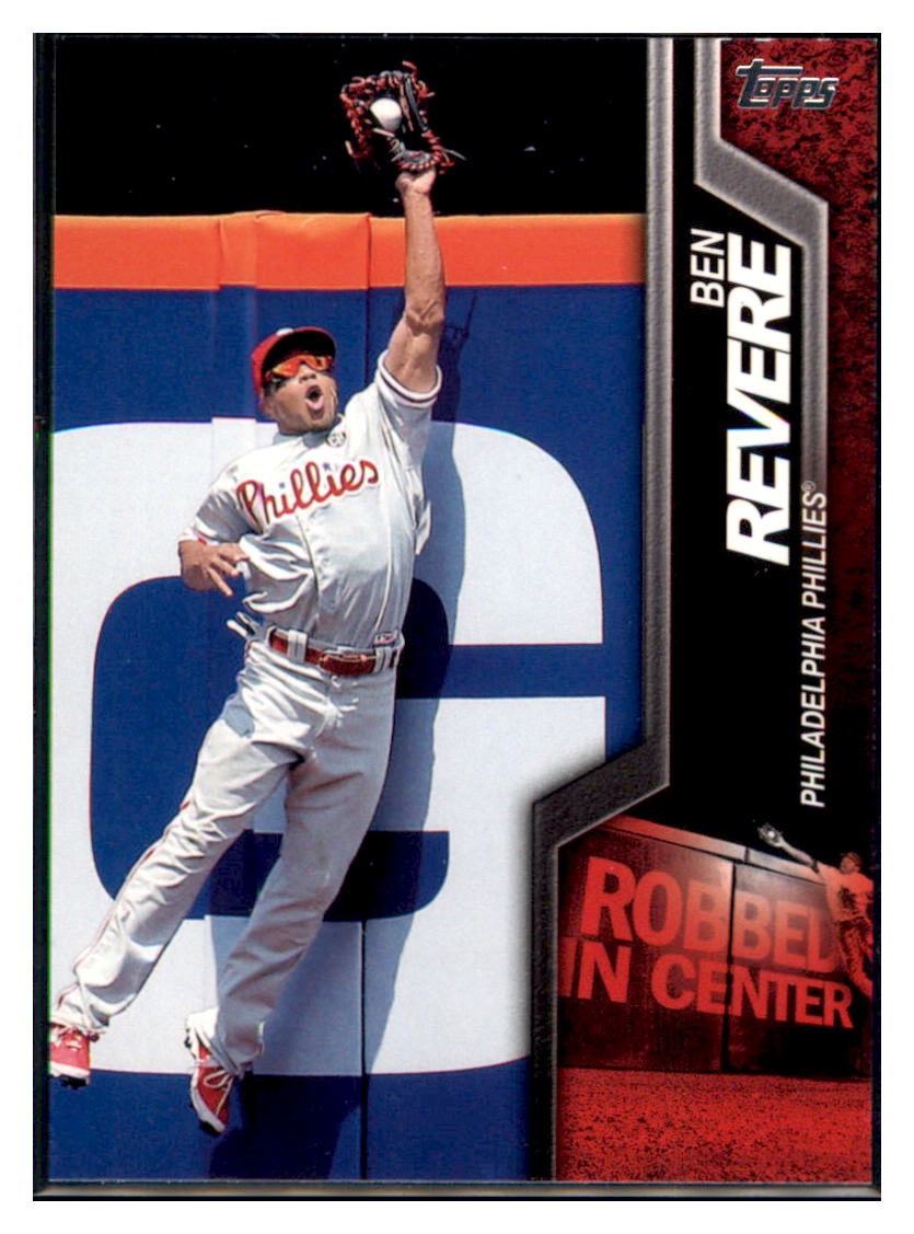 2015 Topps Ben Revere Robbed in Center Philadelphia Phillies #R-11 Baseball
  card   MATV4A simple Xclusive Collectibles