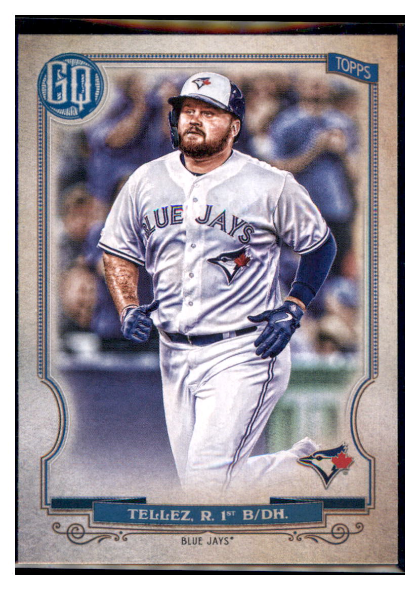 2020 Topps Gypsy Queen Rowdy Tellez Toronto Blue Jays #253 Baseball card MATV4A simple Xclusive Collectibles
