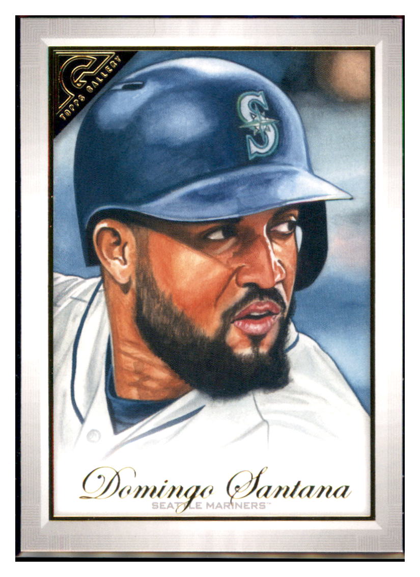 2019 Topps Gallery Domingo Santana Seattle Mariners #113 Baseball card MATV4A simple Xclusive Collectibles