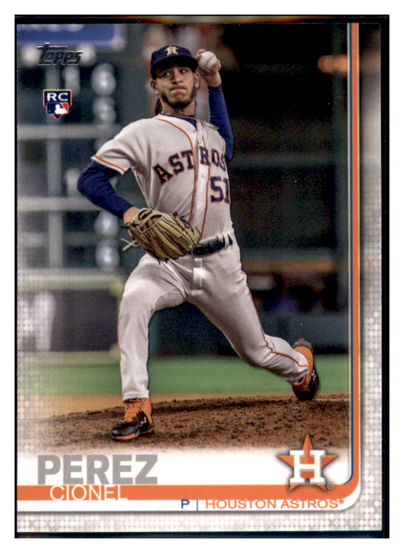 2019 Topps Cionel Perez Houston Astros #392 Baseball card MATV4A simple Xclusive Collectibles
