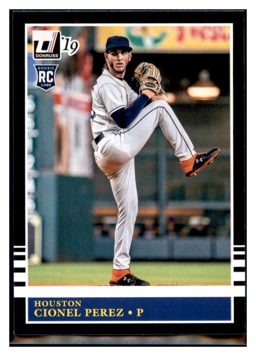 2019 Donruss Cionel Perez  Houston Astros #233 Baseball card   MATV4A simple Xclusive Collectibles   