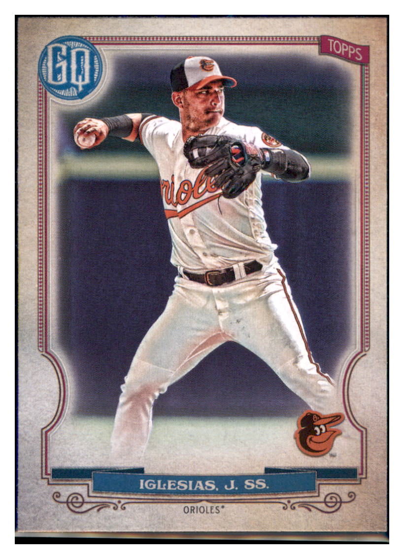 2020 Topps Gypsy Queen Jose Iglesias Baltimore Orioles #185 Baseball card MATV4A simple Xclusive Collectibles