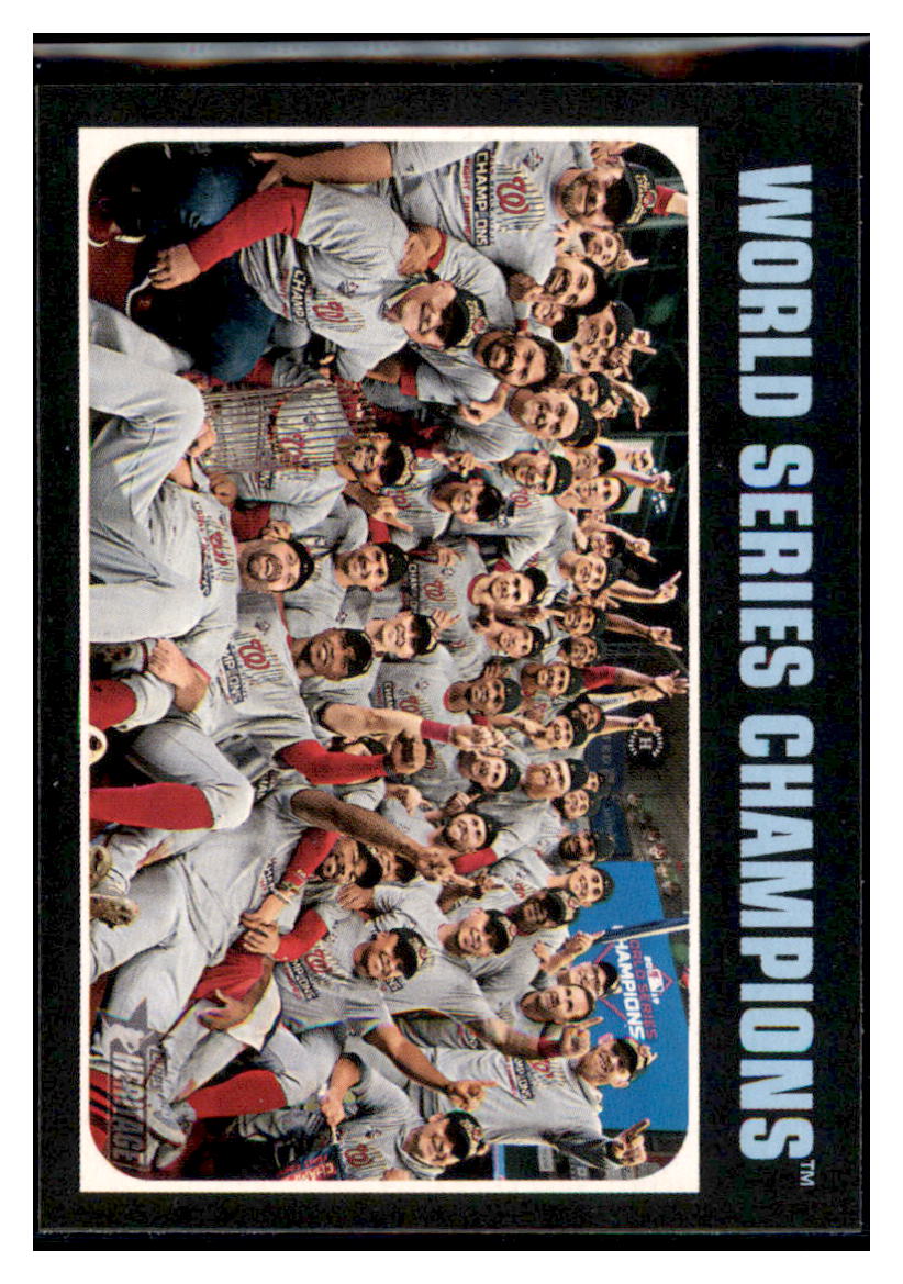2020 Topps Heritage Washington
Nationals Washington Nationals #1
Baseball card MATV4A simple Xclusive Collectibles
