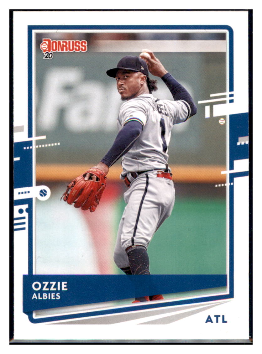 2020 Donruss Ozzie Albies  Atlanta Braves #64 Baseball card   MATV4A simple Xclusive Collectibles   