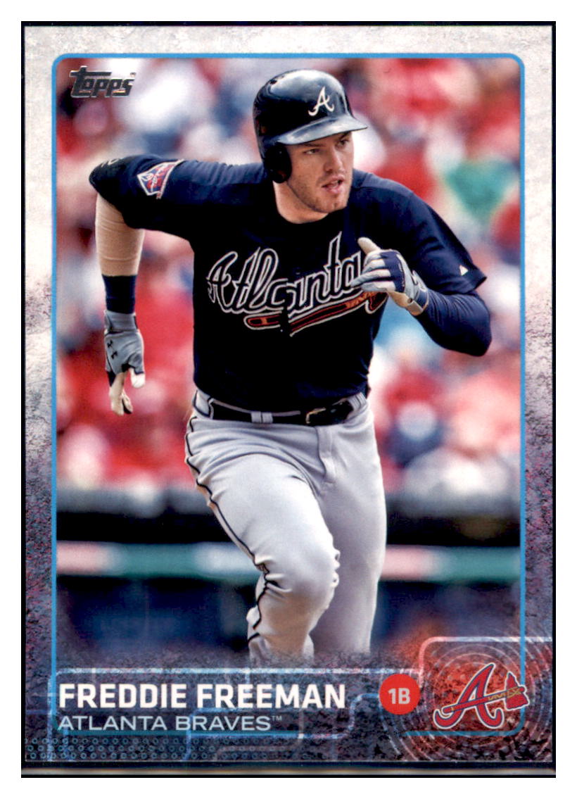 2015 Topps Freddie Freeman  Atlanta Braves #73 Baseball card   MATV4A simple Xclusive Collectibles