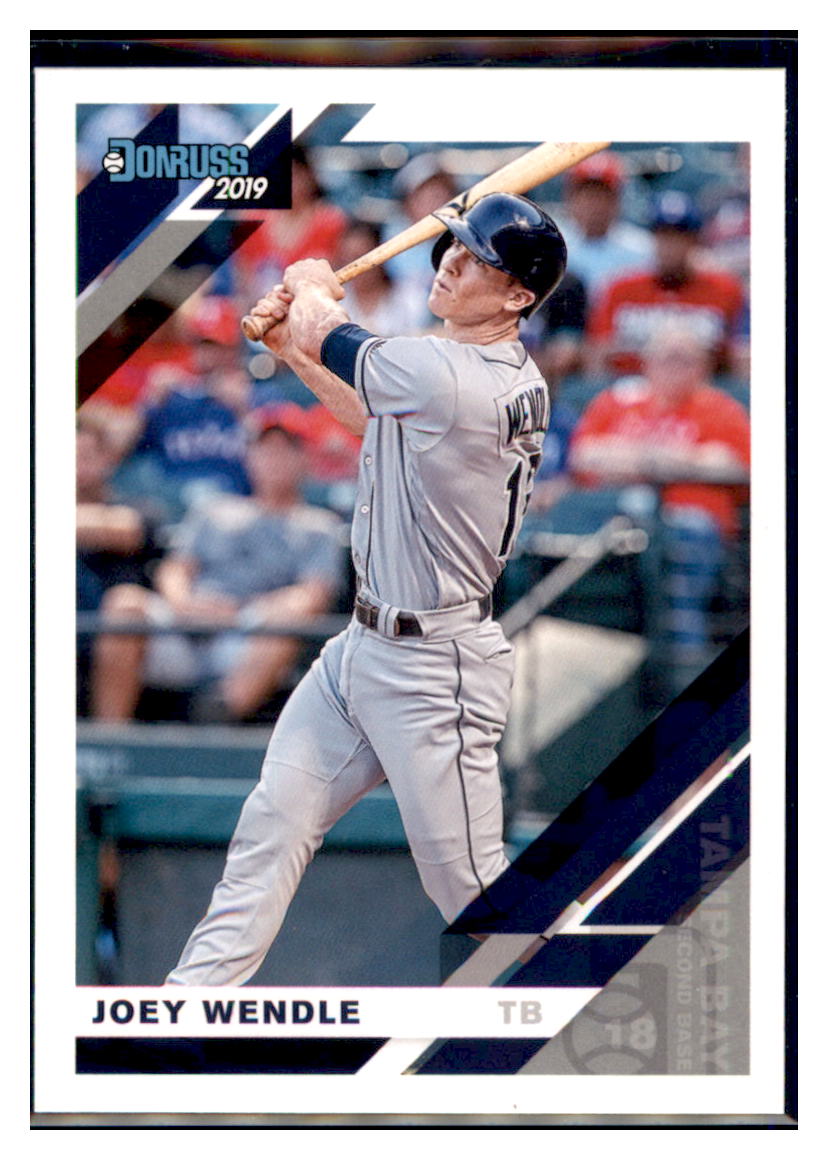 2019 Donruss Joey Wendle  Tampa Bay Rays #83 Baseball card   MATV4A simple Xclusive Collectibles