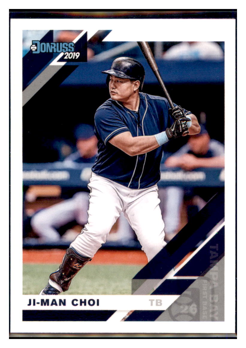 2019 Donruss Ji-Man Choi Tampa Bay Rays #149 Baseball card MATV4A simple Xclusive Collectibles