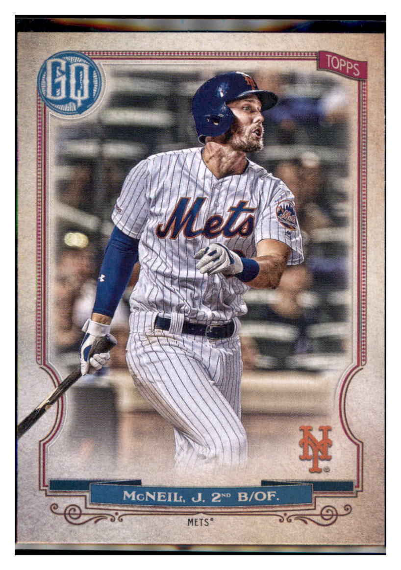 2020 Topps Gypsy Queen Jeff McNeil New York Mets #54 Baseball card MATV4A