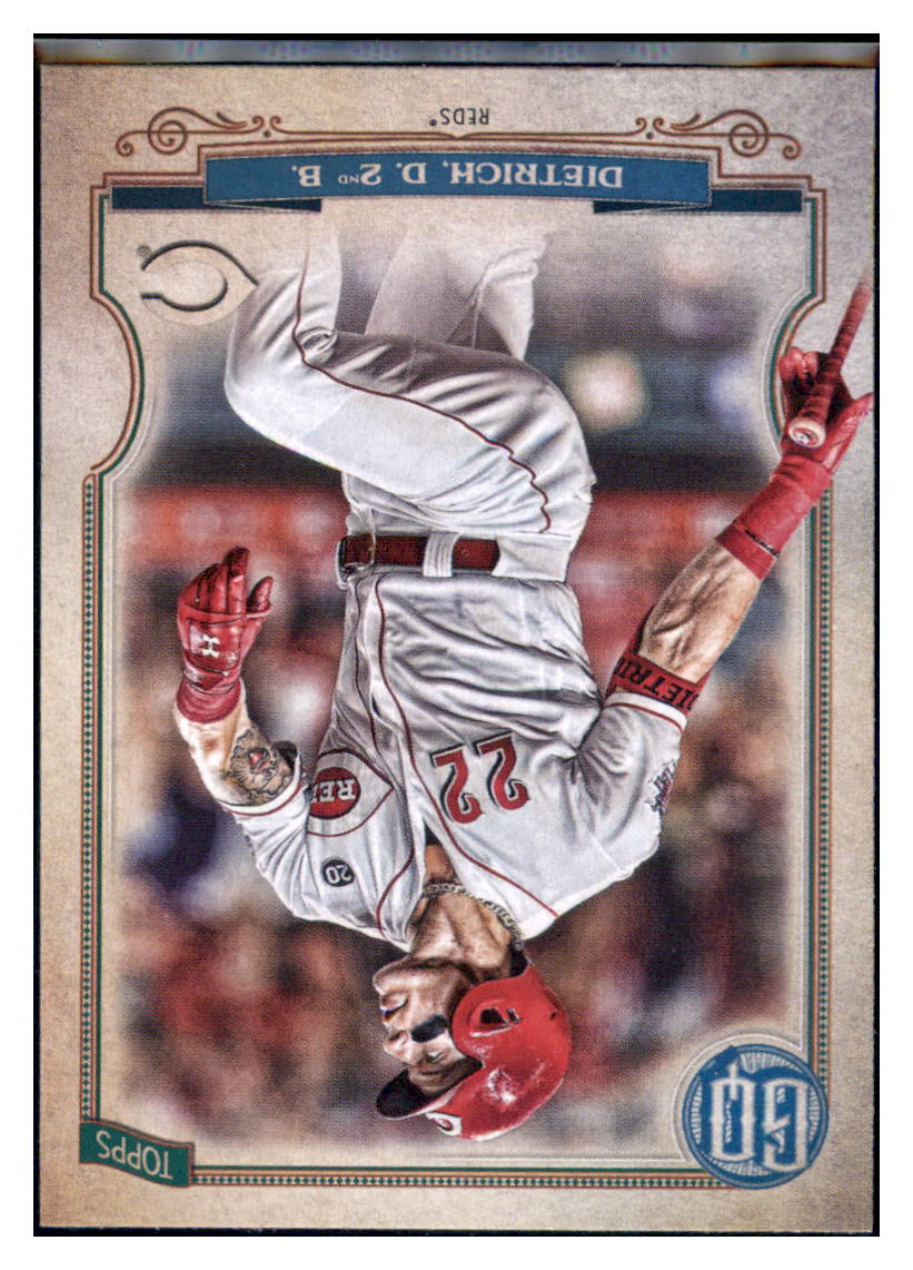 2020 Topps Gypsy Queen Derek
Dietrich Cincinnati Reds #236 Baseball
card MATV4A simple Xclusive Collectibles