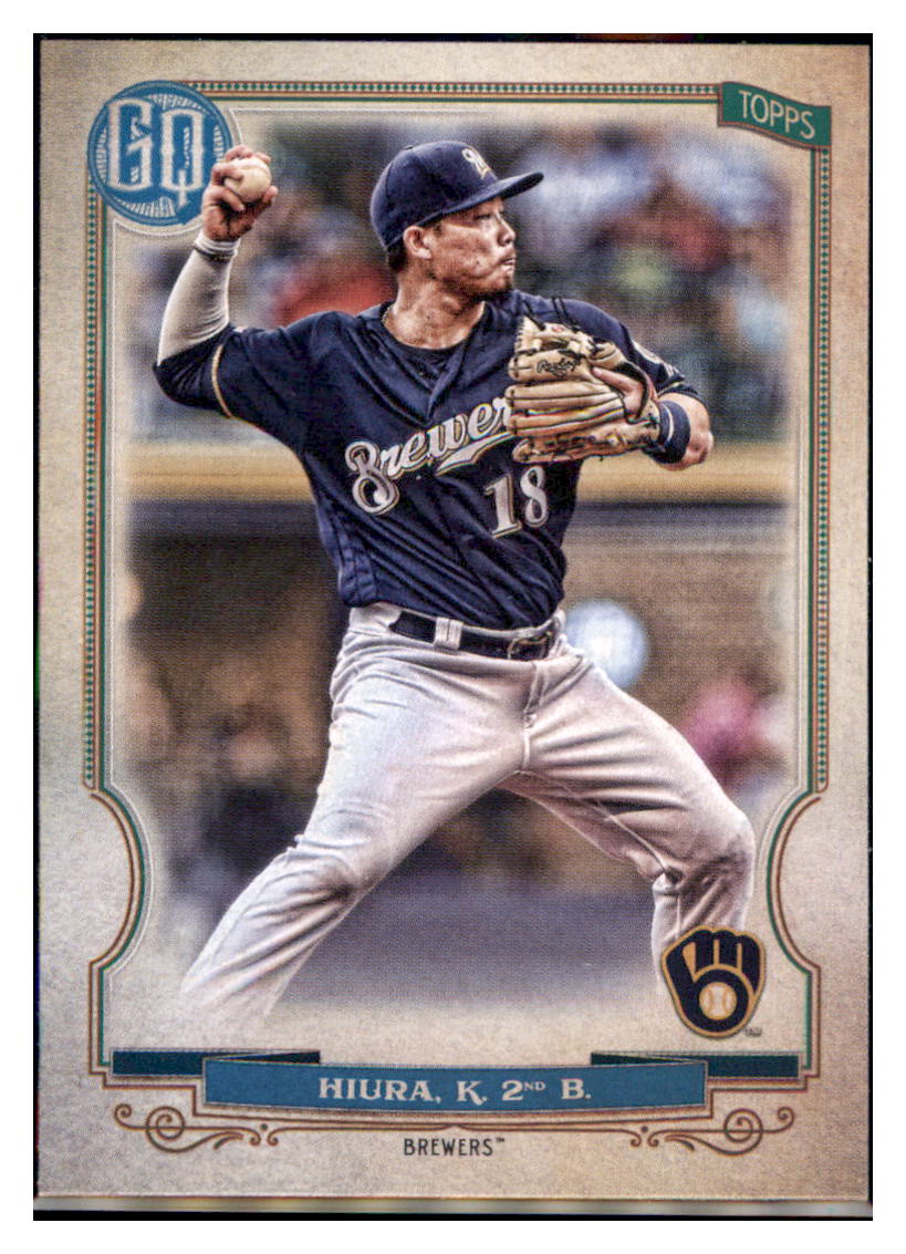 2020 Topps Gypsy Queen Keston Hiura  Milwaukee Brewers #180 Baseball card   MATV4A simple Xclusive Collectibles