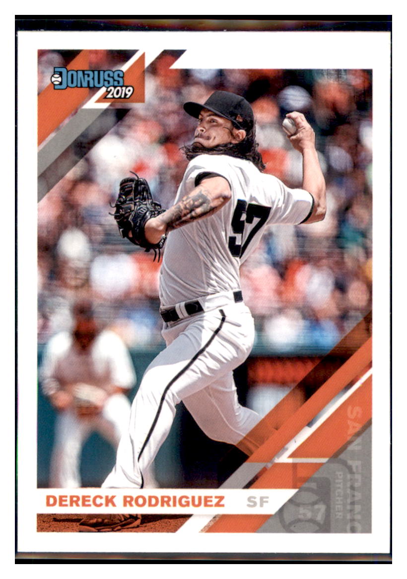 2019 Donruss Dereck Rodriguez San Francisco Giants #178 Baseball
card MATV4A simple Xclusive Collectibles
