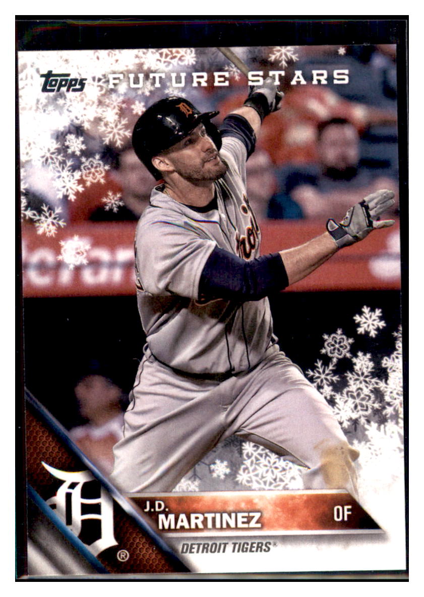 2016 Topps Holiday J.D. Martinez  Detroit Tigers #HMW79 Baseball card   MATV2_1c simple Xclusive Collectibles   