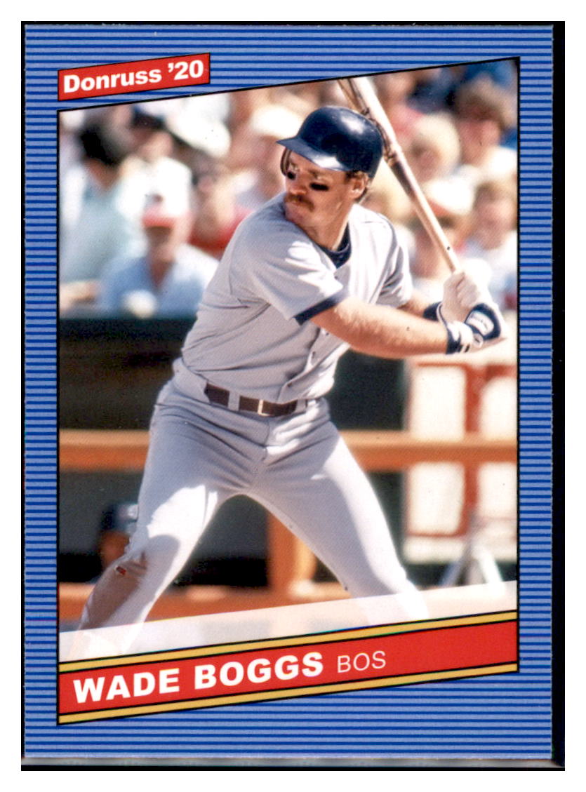 2020 Donruss Wade Boggs  Boston Red Sox #215 Baseball card   MATV2 simple Xclusive Collectibles